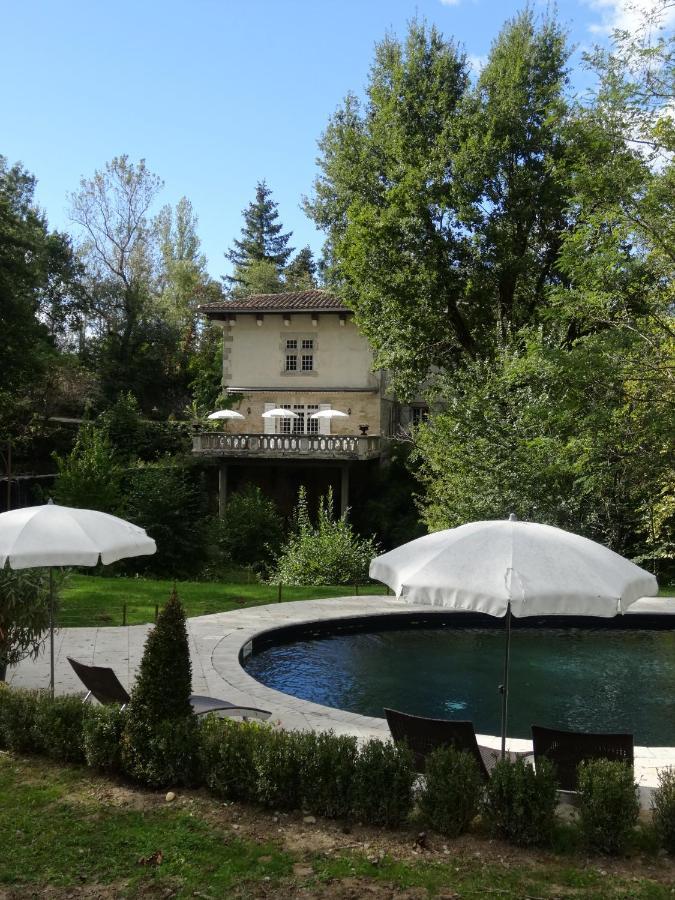 Hostellerie Restaurant Les Gorges De L'Aveyron Bruniquel Exterior photo