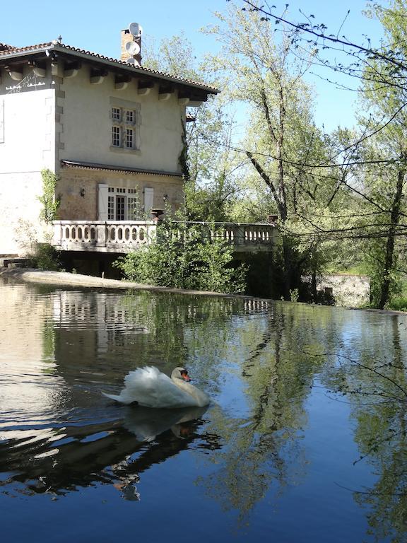 Hostellerie Restaurant Les Gorges De L'Aveyron Bruniquel Exterior photo